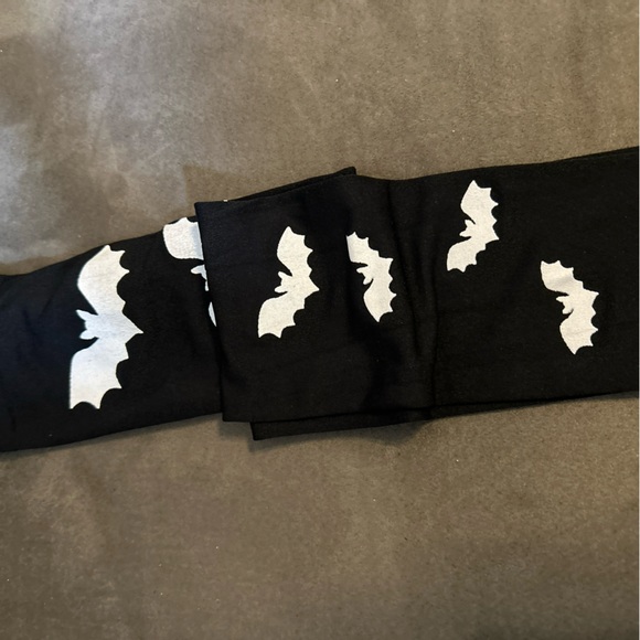 Bat Print Thigh High Stockings Over The Knee Socks girls Women's Stockings - Picture 7 of 10